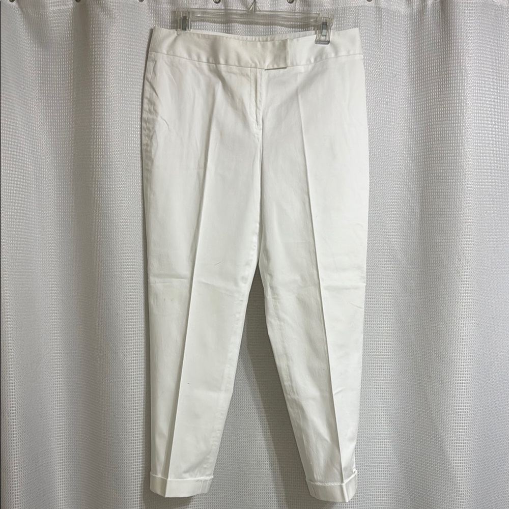 Elegant White Women's Pants
